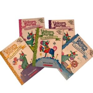 Unicorn Diaries‎ 5 Book Set by Rebecca Elliott Early Reader Chapter Books WPA18Q